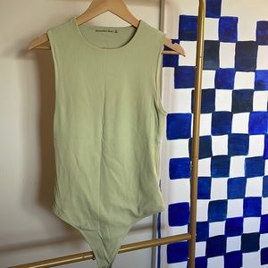 Abercrombie & Fitch Sleeveless Bodysuit